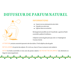 Diffuseur Parfum COLOMBE