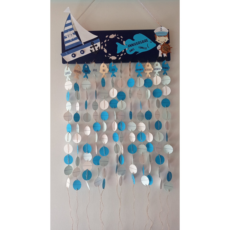 Calendrier Anniversaire MARIN